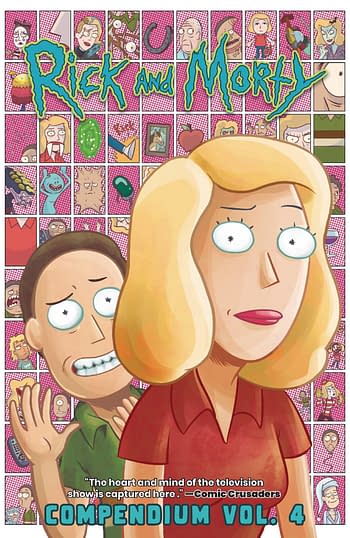 Cover image for RICK AND MORTY COMPENDIUM TP VOL 04 (MR)