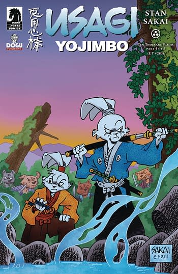 Cover image for USAGI YOJIMBO TEN THOUSAND PLUMS #4 CVR A SAKAI