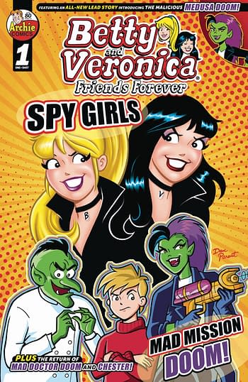 Cover image for BETTY & VERONICA FRIENDS FOREVER SPY GIRLS OS CVR A LOVALLO