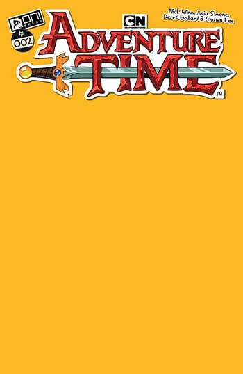 Cover image for ADVENTURE TIME (2025) #2 CVR C JAKE YELLOW SKETCH