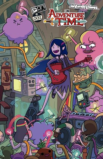 Cover image for ADVENTURE TIME (2025) #2 CVR D 10 COPY INCV INTERLOCKING