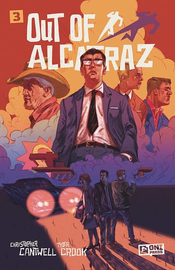 Cover image for OUT OF ALCATRAZ #3 (OF 5) CVR B DOMINGUEZ