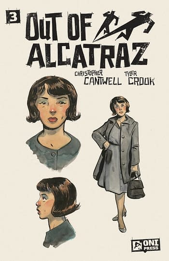 Cover image for OUT OF ALCATRAZ #3 (OF 5) CVR C 10 COPY INCV CROOKS SKETCH