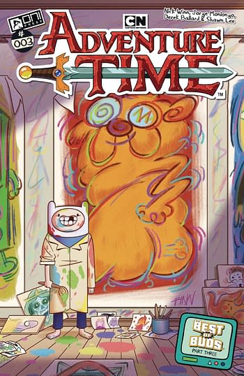 Cover image for ADVENTURE TIME (2025) #3 CVR A NICK WINN