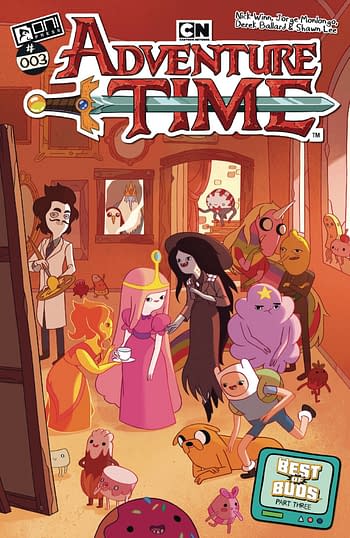 Cover image for ADVENTURE TIME (2025) #3 CVR B MONLONGO