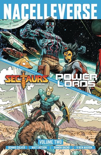 Cover image for NACELLEVERSE TP VOL 02 SECTAURS & POWER LORDS