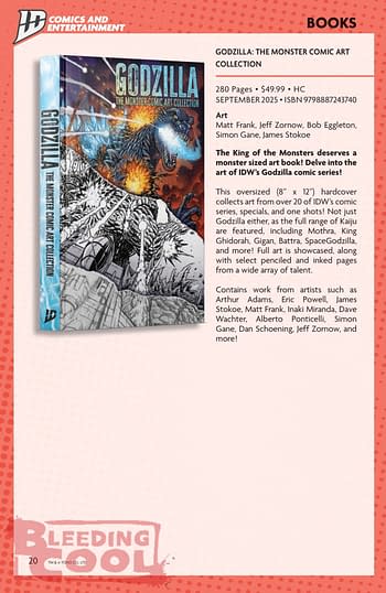 IDW August Full 2025 Solicits - Event Horizon, Valiant, Shredder, TMNT Journeys