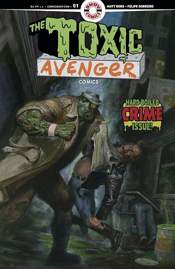 Cover image for TOXIC AVENGER COMICS #2 CVR A HARPER (MR)