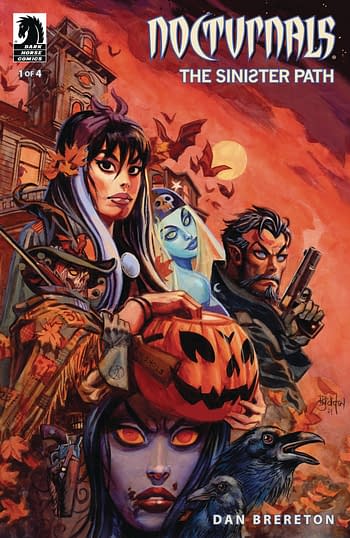 Cover image for NOCTURNALS SINISTER PATH #1 CVR A BRERETON