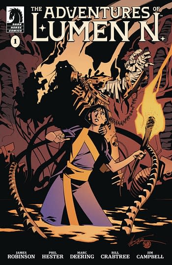 Cover image for ADVENTURES OF LUMEN N #1 CVR A HESTER