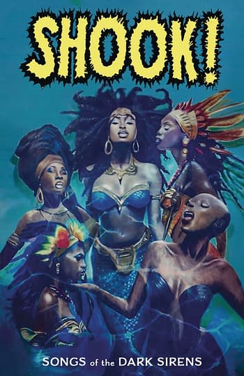 Cover image for SHOOK SONGS OF DARK SIRENS GN