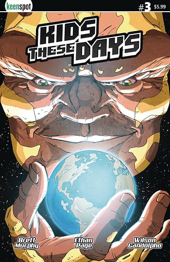 Cover image for KIDS THESE DAYS #3 CVR B GANDOLPHO WELCOME TO EARTH (MR)