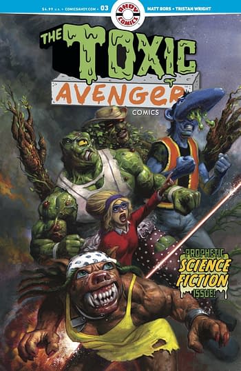 Cover image for TOXIC AVENGER COMICS #3 CVR A HARPER (MR)