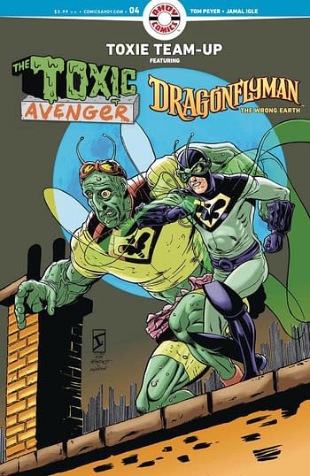 Cover image for TOXIE TEAM UP #4 (OF 5) CVR A IGLE (MR)