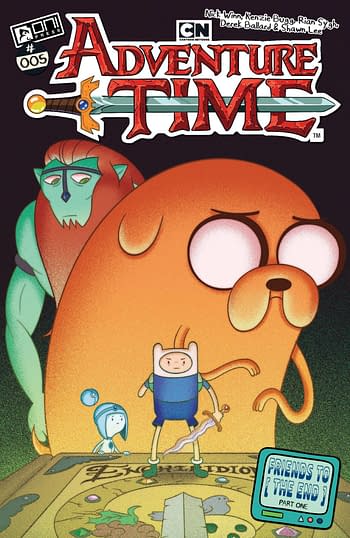 Cover image for ADVENTURE TIME (2025) #5 CVR A NICK WINN