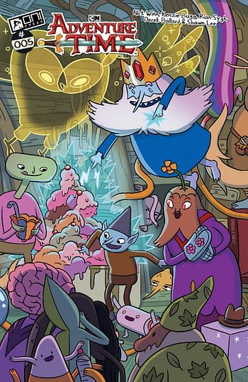 Cover image for ADVENTURE TIME (2025) #5 CVR D 10 COPY INCV INTERLOCKING