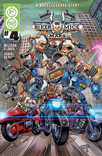 Cover image for BIKER MICE FROM MARS (2025) #4 CVR A SOUZA