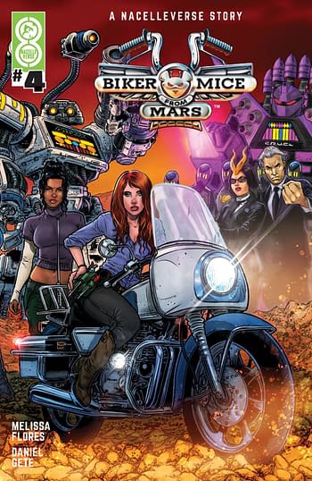 Cover image for BIKER MICE FROM MARS (2025) #4 CVR C 10 COPY INCV INTERLOCK