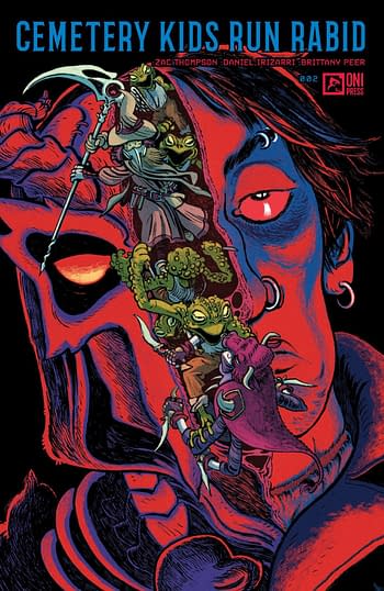 Cover image for CEMETERY KIDS RUN RABID #2 (OF 4) CVR B SIMMONS
