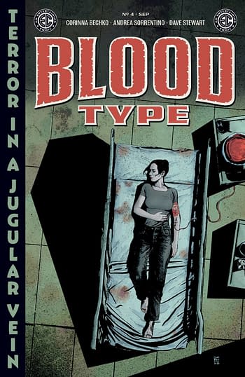 Cover image for EC BLOOD TYPE #4 (OF 4) CVR B SORRENTINO (MR)