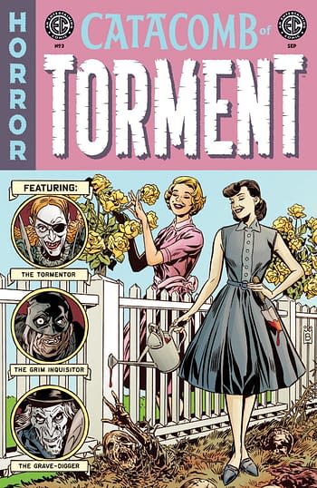 Cover image for EC CATACOMB OF TORMENT #3 CVR A BUCKINGHAM (MR)