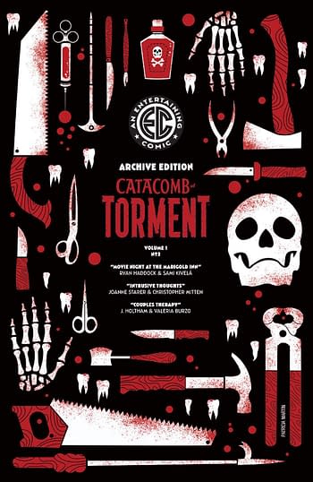 Cover image for EC CATACOMB OF TORMENT #3 CVR E 50 COPY INCV MARTIN ARCHIVE