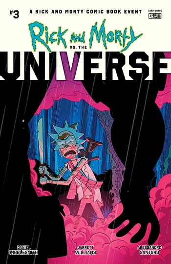 Cover image for RICK AND MORTY VS THE UNIVERSE #3 CVR A BARDIN (MR)