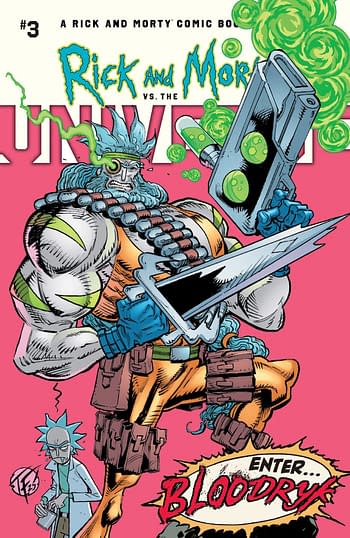 Cover image for RICK AND MORTY VS THE UNIVERSE #3 CVR D 20 COPY INCV FOWLER