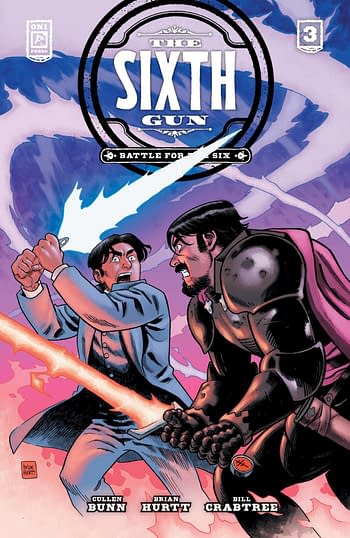 Cover image for SIXTH GUN BATTLE FOR THE SIX #3 (OF 3) CVR A HURTT (MR)