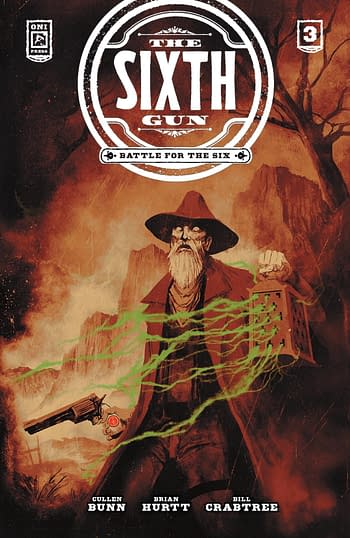 Cover image for SIXTH GUN BATTLE FOR THE SIX #3 (OF 3) CVR B VEGA (MR)