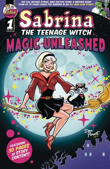 Cover image for SABRINA THE TEENAGE WITCH MAGIC UNLEASHED OS CVR A