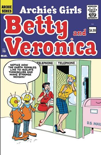 Cover image for BETTY & VERONICA #75 FACSIMILE EDITION CVR A