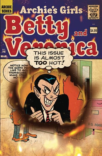 Cover image for BETTY & VERONICA #75 FACSIMILE EDITION CVR B
