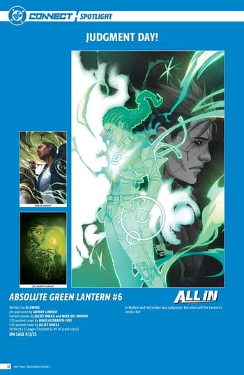 DC Comics' September 2025 Full Solicits - More Than Just Batman