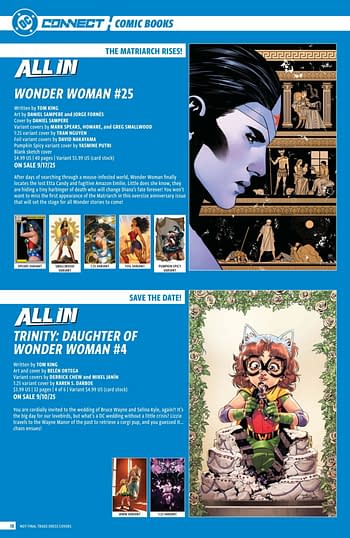 DC Comics' September 2025 Full Solicits - More Than Just Batman