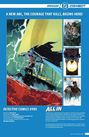 DC Comics' September 2025 Full Solicits - More Than Just Batman