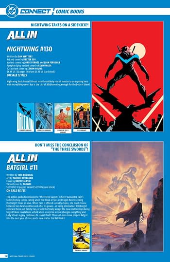 DC Comics' September 2025 Full Solicits - More Than Just Batman