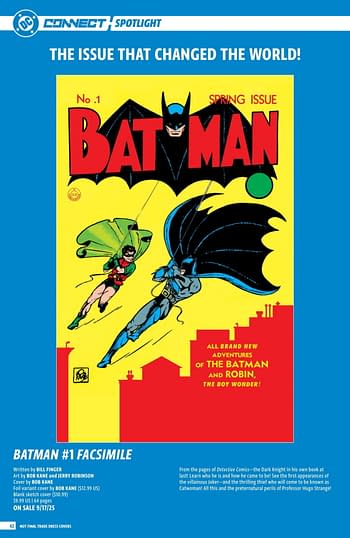 DC Comics' September 2025 Full Solicits - More Than Just Batman #1