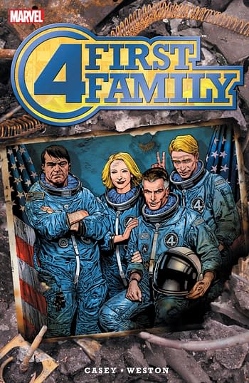 Marvel Recreates Chris Weston's Fantastic Four Cover for First Steps