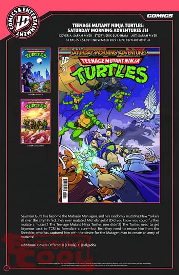 IDW November 2025 Full Solicits