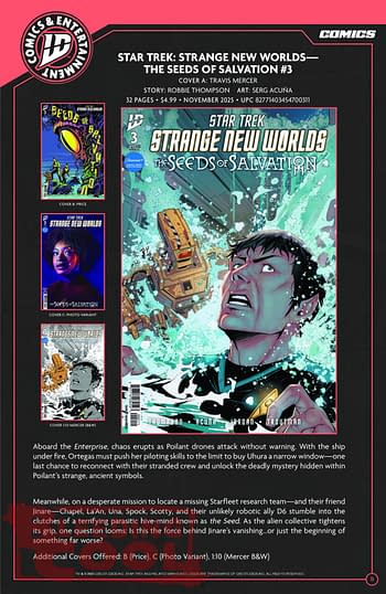 IDW November 2025 Full Solicits