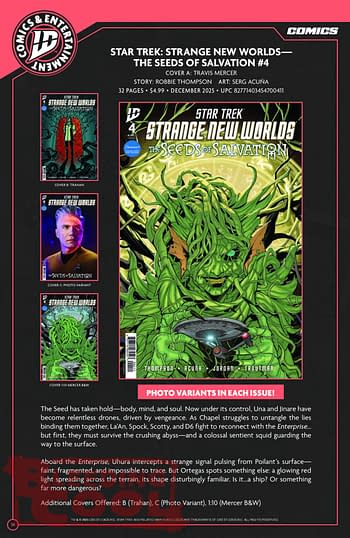 IDW November 2025 Full Solicits