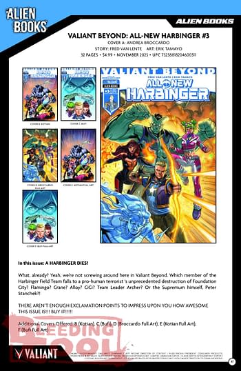 IDW November 2025 Full Solicits