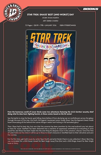 IDW Full January 2026 Solicits And Solicitations