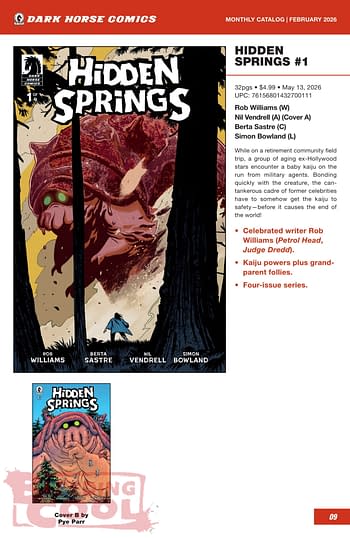Dark Horse May 2026 Full Solicits