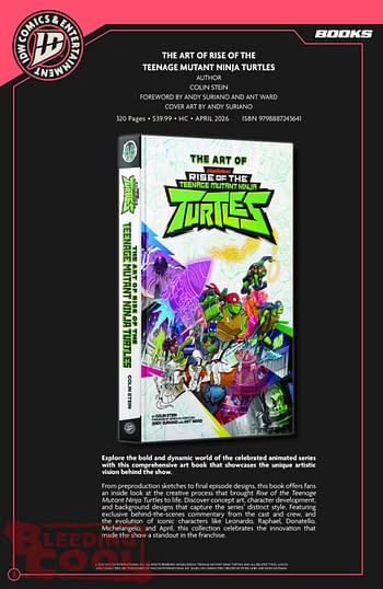 IDW April 2026 Full Solicits