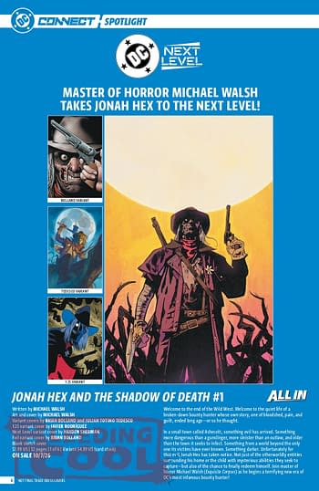 Official: DC Comic Full October 2026 Solicits And Solicitations