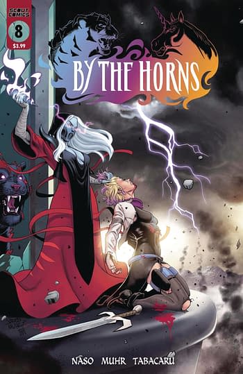 Cover image for BY THE HORNS #8 (MR)