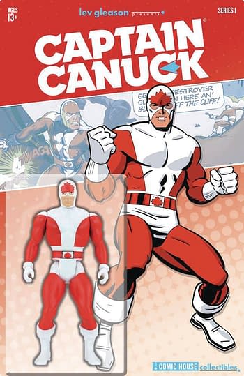 Cover image for CAPTAIN CANUCK WINDOW BOXED ACTION FIGURE