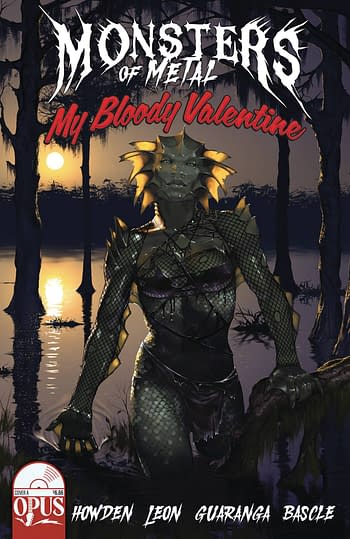 Cover image for MONSTERS METAL BLOODY VALENTINE ONE SHOT CVR A CHRISTENSEN
